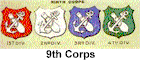 9th Corps badge